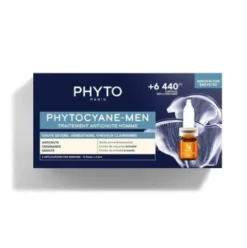 Phytocyane Fiale Uomo Caduta Severa dei Capelli - Trattamento anticaduta severa e capelli diradati - 12 fiale - 1 mese di trattamento