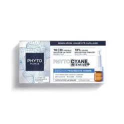 Phytocyane Intensive+ Trattamento Anticaduta Progressiva Uomo - Fiale per caduta capelli severa uomo - 12 fiale - 1 mese di trattamento