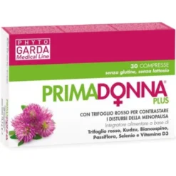 Phyto Garda Primadonna Plus Integratore Menopausa Senza Glutine 30 Compresse
