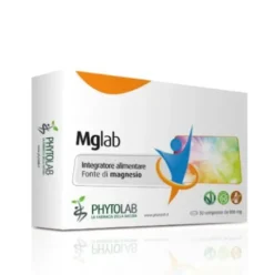 Phytolab MGLAB Integratore Alimentare di Magnesio in Compresse, 30x800mg