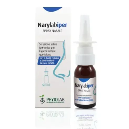 Phytolab NaryLabIper Spray Nasale Soluzione Salina Ipertonica 50ml
