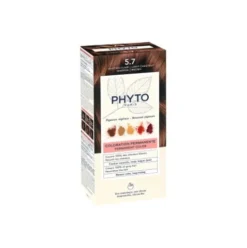 Phyto Phytocolor Colorazione Permanente Tinta Numero 5.7 - Tinta capelli colore castano chiaro tabacco
