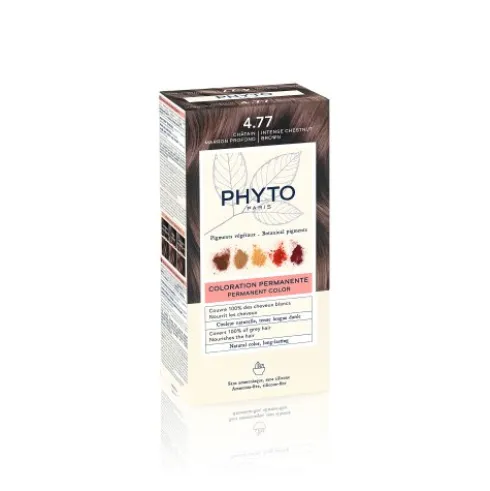 Phyto Phytocolor Colorazione Permanente Tinta Numero 4.77 - Tinta capelli colore castano marrone intenso