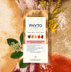 Phyto Phytocolor Colorazione Permanente Tinta Numero 9.3 - Tinta capelli colore biondo chiarissimo dorato