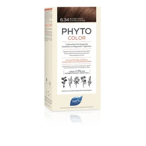 Phyto Phytocolor Tintura Colore 6,34 Biondo Scuro Ramato Intenso