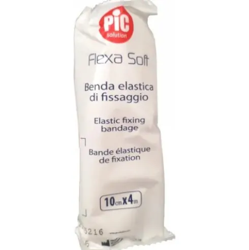 Pic Flexa Soft Benda Elastica Fissaggio Medicazioni 10 cm x 4 m