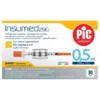 Pic Insumed Siringhe per Insulina 0,5 ml 30 Pezzi