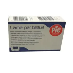 Pic Lama Bisturi Sterile Monouso Figura 11 Dispositivo Medico 100 Pezzi