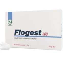 Piemme Pharmatech Flogest 600 Integratore per Sistema Nervoso - 30 Compresse