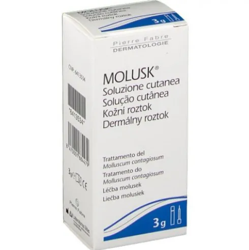 Pierre Fabre Molusk Soluzione Cutanea per Mollusco Contagioso 3g