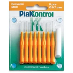 Plakkontrol Scovolino Con Manico Midi 0,7 mm, 8 Pezzi