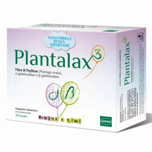 Plantalax 3 20 Bustine Gusto Prugna Kiwi