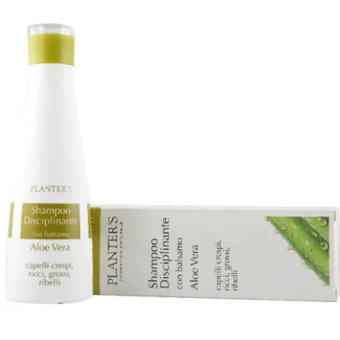 Planter's Aloe Shampoo Disciplinante Capelli Ricci con Balsamo Senza Parabeni