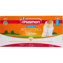 Plasmon Biscotti Biberon per l'Infanzia con Ferro 600g