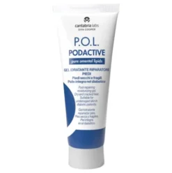 Pol Podactive Gel Idratante Riparatore Piedi - Crema idratante per piedi screpolati adatta anche per piede diabetico - 75 ml