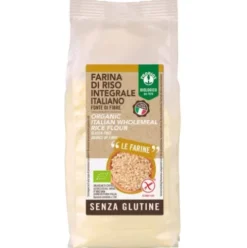 Probios Farina di Riso Integrale Senza Glutine Fonte di Fibre 375g