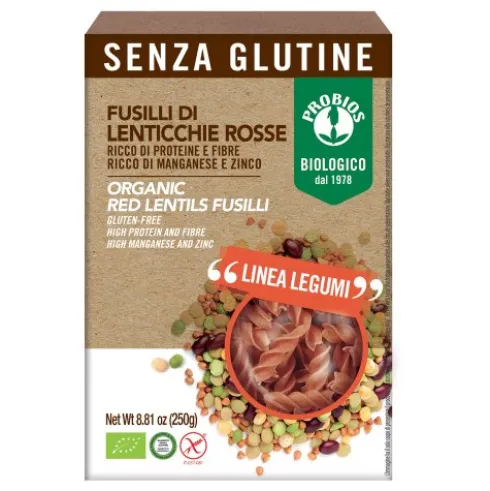 PROBIOS 100%Fusilli Lent.Rosse