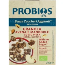 Probios Granola Avena e Mandorle Senza Zuccheri Aggiunti 250 g