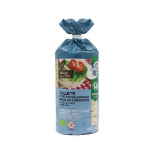 Probios R&R Gallette di Riso Senza Sale Senza Glutine Fonte di Fibre 100g