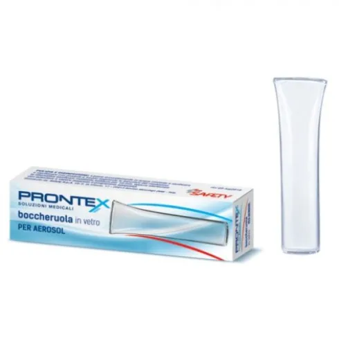 Prontex Boccheruola Vetro per Aerosol Dispositivo Medico