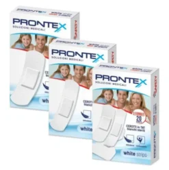 Prontex Cerotti Sterili Bianchi per Protezione Ferite 20 Pezzi