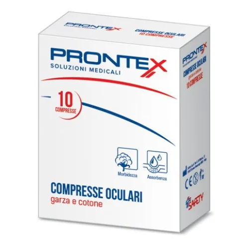 PRONTEX Compresse Oculari Ades.10pz