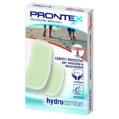 Prontex Hydrocomfort Cerotti Protettivi per Vesciche e Escoriazioni 6 Pezzi