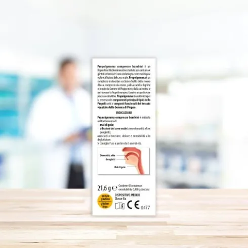 PROPOLGEMMA Bamb.45 Compresse Oros.