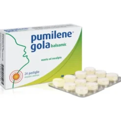 Pumilene Gola Balsamica Pastiglie per il Benessere della Gola - 24 Pastiglie