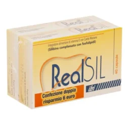 REALSIL Integratore Alimentare di Vitamina E Bipack 80 Capsule