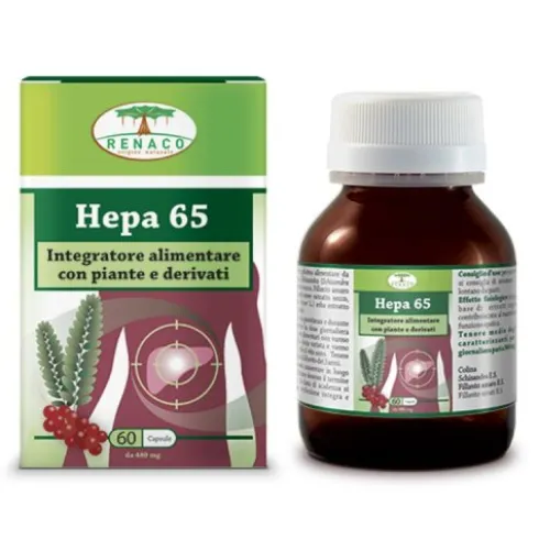 Renaco Hepa 65 Integratore per Funzione Epatica in Capsule