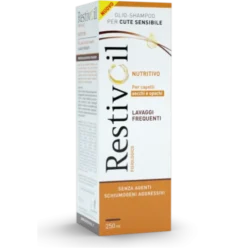 Restivoil Olio Shampoo Fisiologico Nutritivo - Shampoo per capelli secchi e opachi - 250 ml