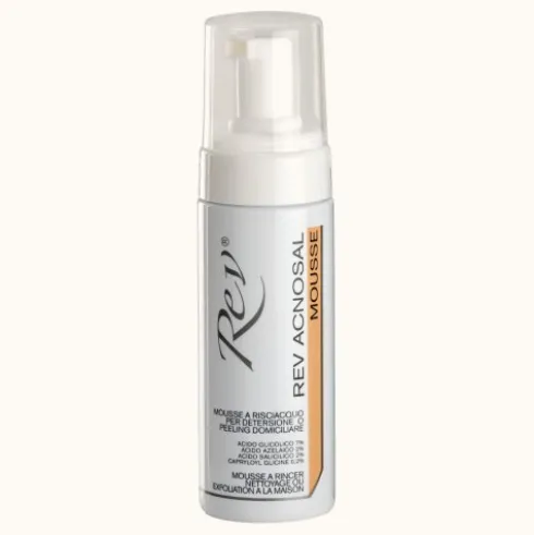 Rev Acnosal Mousse - Schiuma detergente viso per pelle acneica - 125 ml