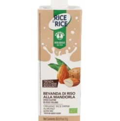 Rice&Rice Bevanda di Riso alla Mandorla Biologica 1 l