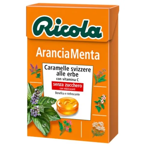RICOLA Arancia-Menta S/Z 50g