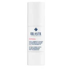 Rilastil Difesa Make Up Stick Labbra e Guance Attivatore di Colore Idratante