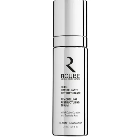 Rilastil RCube Siero Rimodellante Ristrutturante - Siero viso antirughe ed antietà - 30 ml