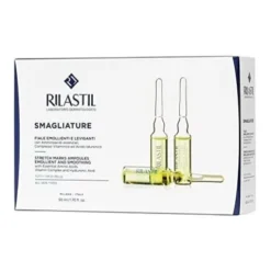 Rilastil Smagliature Fiale - Trattamento urto per la prevenzione ed il trattamento delle smagliature - 10 fiale da 5 ml