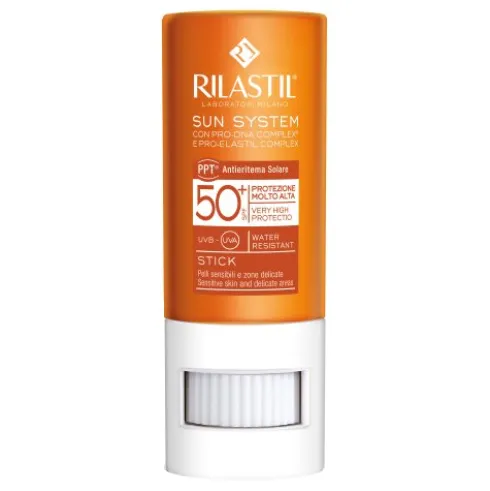 Rilastil Sun System PPT Stick Solare SPF 50+ Protezione Solare Molto Alta 8,5 ml