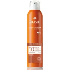 Rilastil Sun System Spray Trasparente SPF50+ - Protezione solare molto alta per il corpo - 200 ml