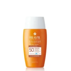 Rilastil Sun System Water Touch Fluido SPF50+ - Protezione solare per il viso - 50 ml