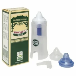Rinostil Wash Doccia Nasale per Lavaggio Nasale Adulti e Bambini