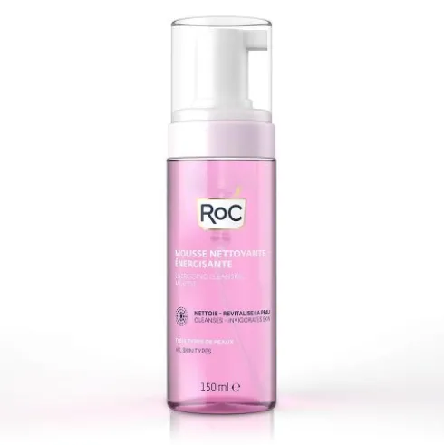 Roc Mousse Detergente Energizzante - Effetto energizzante sulla pelle - 150 ml