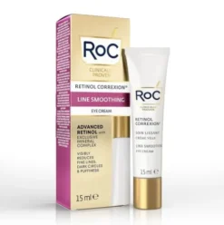 Roc Retinol Correxion Line Smoothing Crema Contorno Occhi - Contorno occhi per rughe e occhiaie - 15 ml