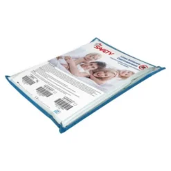 Safety Coprimaterasso Antiacaro Bambino Cotone Impermeabile 120x60x15 cm