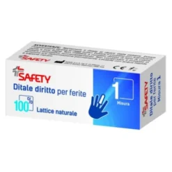 Safety Ditale Lattice Retto Misura 2 per Protezione Medicazioni