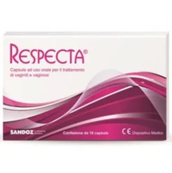 Sandoz Respecta Integratore per Vaginiti e Vaginosi 10 Capsule