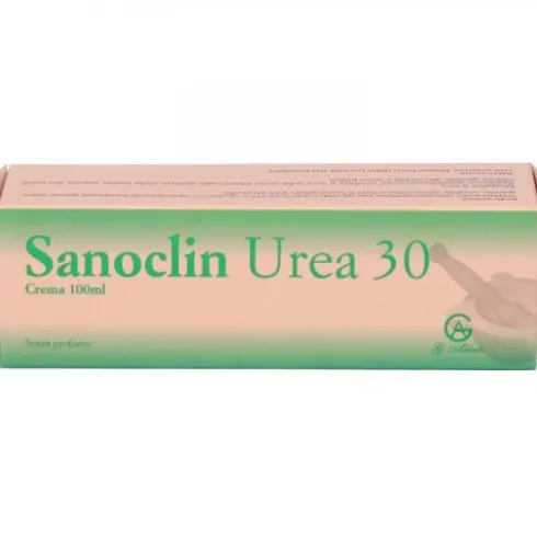 Sanoclin Urea 30 Crema Trattamento Pelle Secca 100 ml