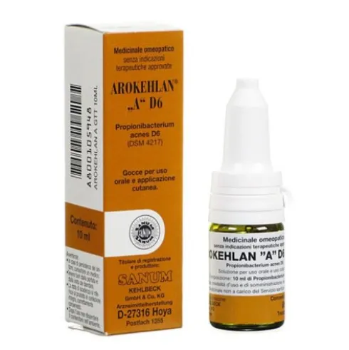 Sanum-Kehlbeck Arokehlan A D6 Gocce Omeopatiche 10ml