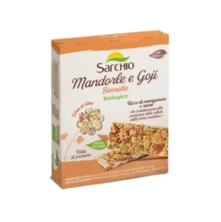 Sarchio Barrette Mandorle e Goji Bio Senza Glutine 4 Pezzi